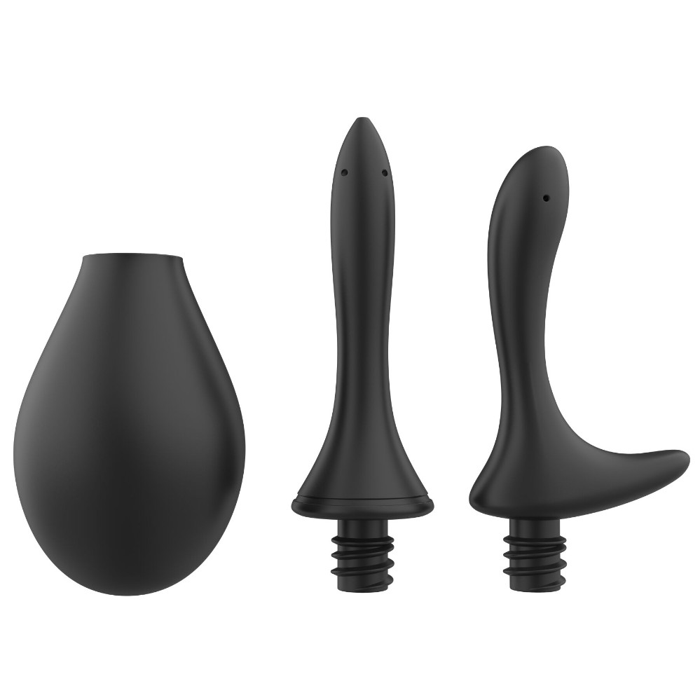 Анальний душ із двома насадками Nexus ANAL DOUCHE SET 260 ml - зображення 1