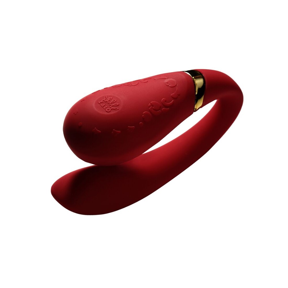 Смартвібратор для пар Zalo — Fanfan Bright Red - зображення 1