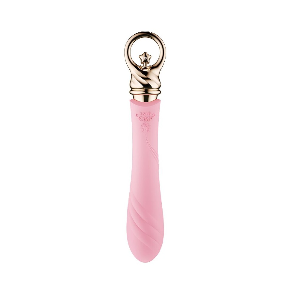 Вібратор для точки G із підігрівом Zalo Sweet Magic - Courage Fairy Pink - зображення 1