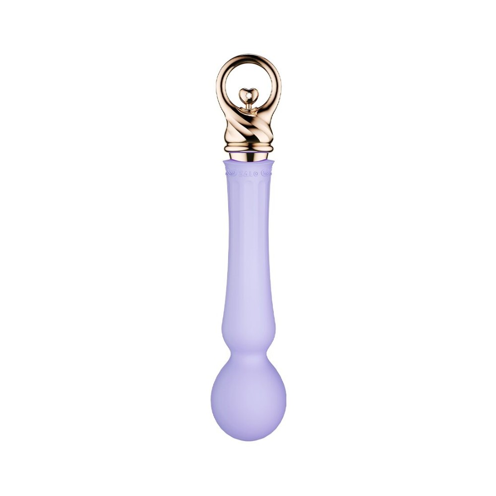 Вібромасажер із підігрівом Zalo Sweet Magic - Confidence Wand Fantasy Violet - зображення 1