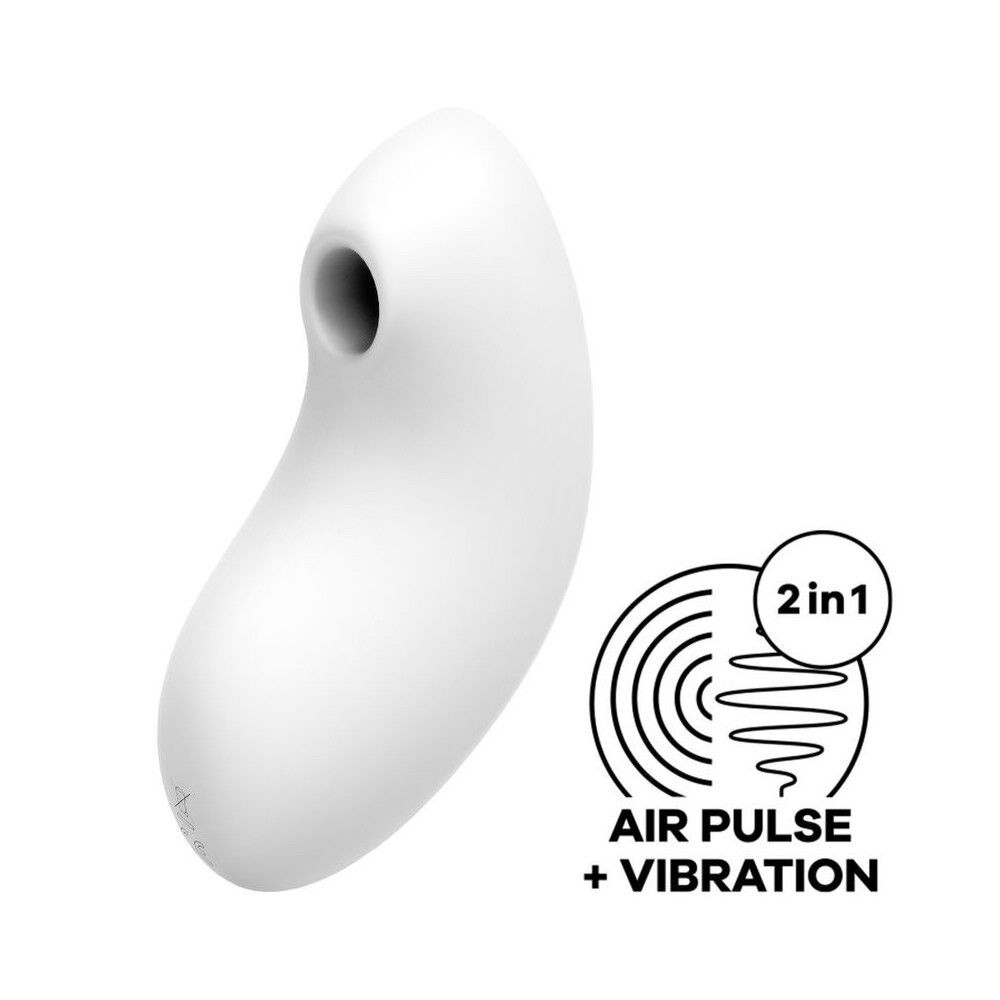 Вакуумний вібратор Satisfyer Vulva Lover 2 White - зображення 1