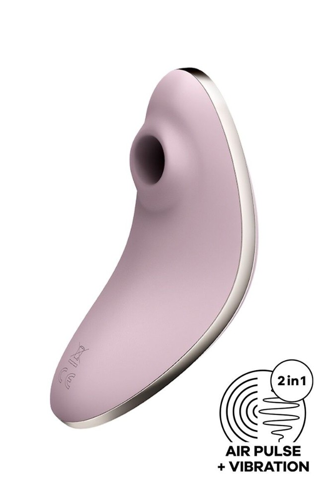 Вакуумний вібратор Satisfyer Vulva Lover 1 Violet - зображення 1