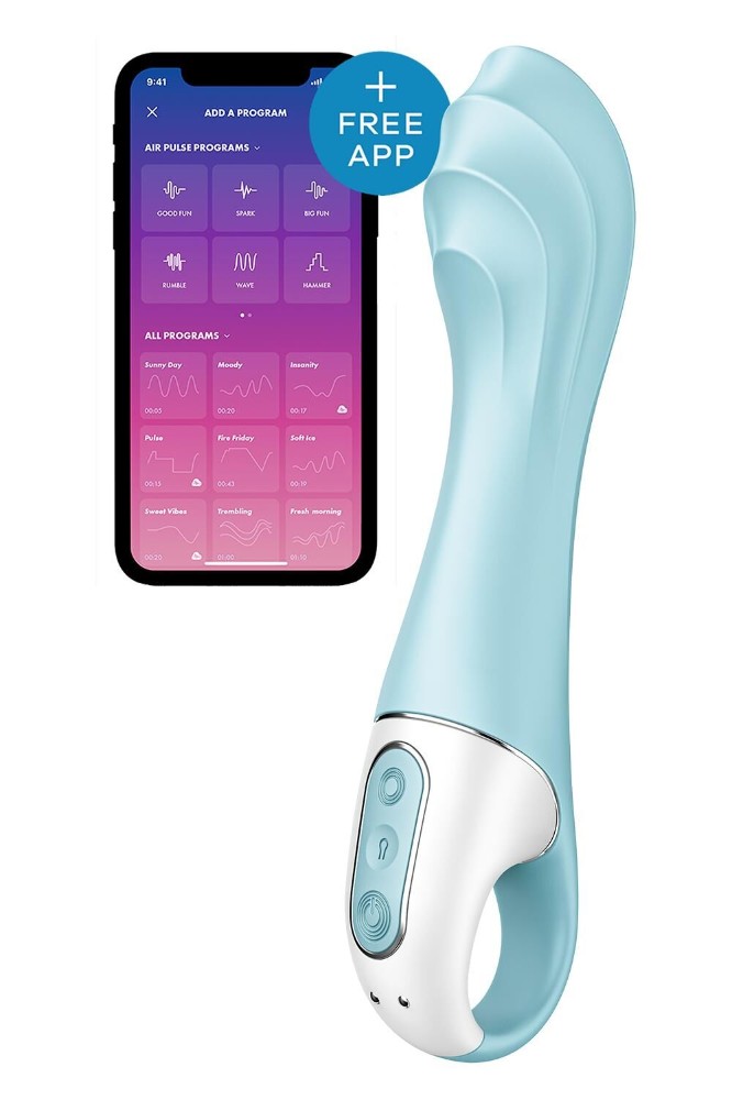Смарт-вібратор точки G Satisfyer Air Pump Vibrator 5+, надувається - зображення 1