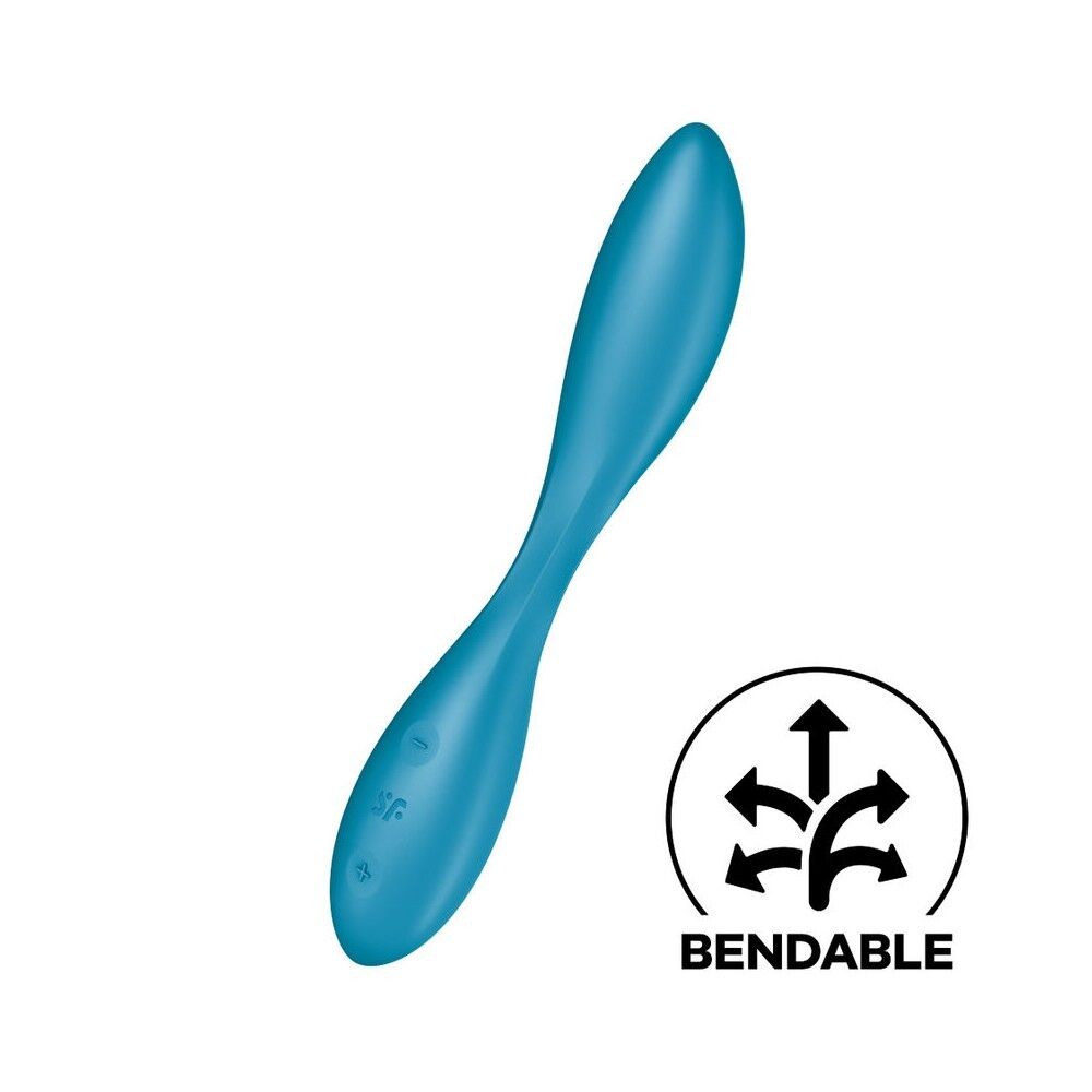 Універсальний вібратор Satisfyer G-Spot Flex 1, гнучкий стовбур із фіксацією положення - зображення 1
