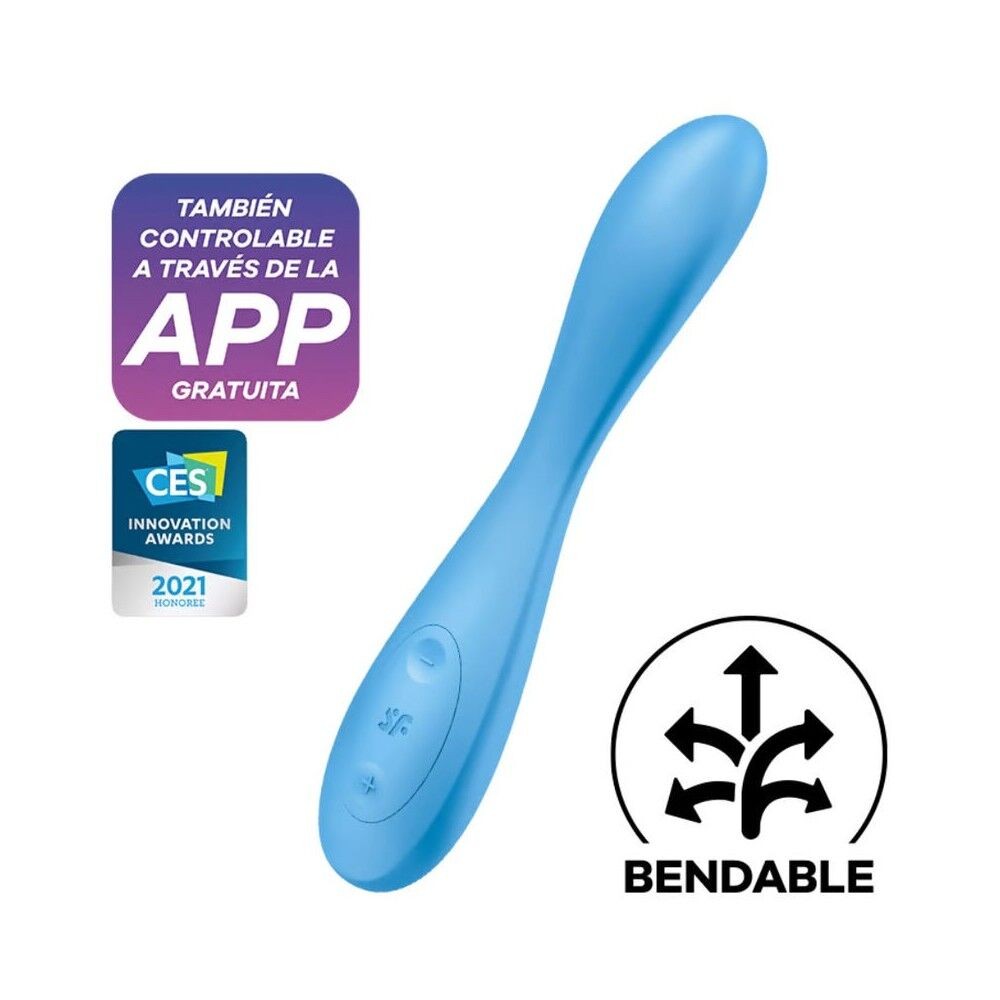 Універсальний смарт-вібратор Satisfyer G-Spot Flex 4, гнучкий стовбур із фіксацією положення - зображення 1