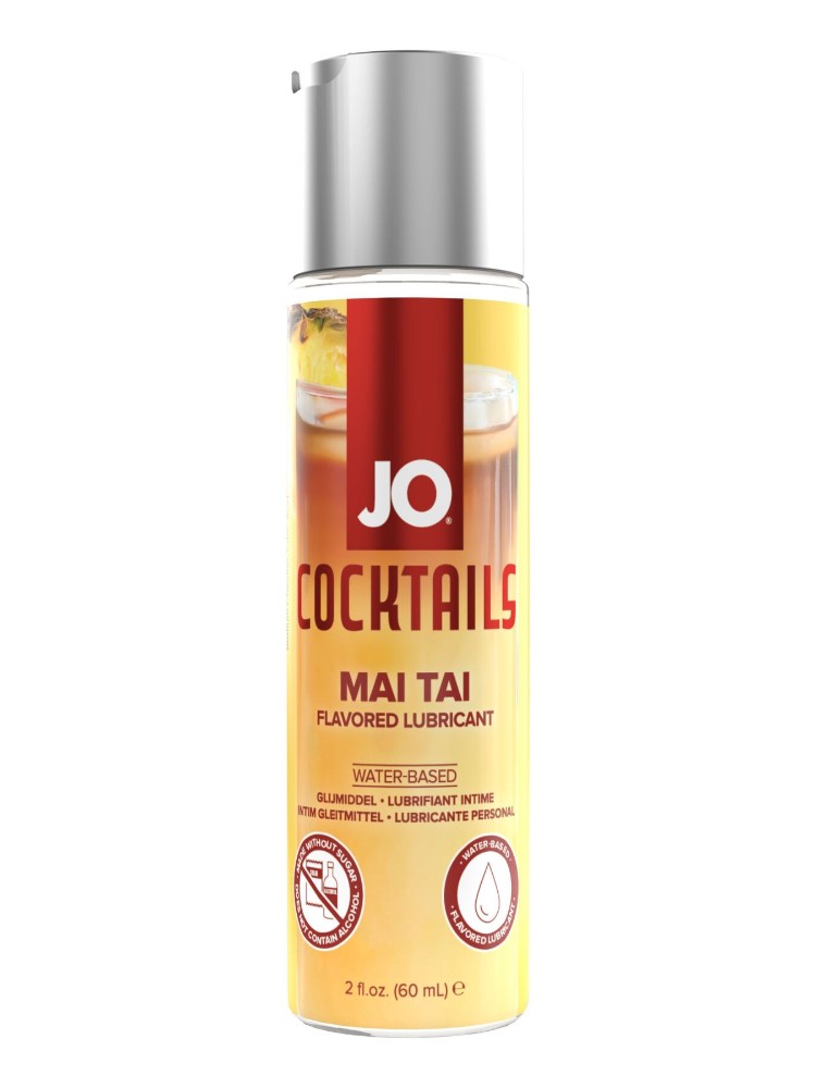 Лубрикант на водній основі JO Cocktails — Mai Tai без цукру, рослинний гліцерин (60 мл) - зображення 1