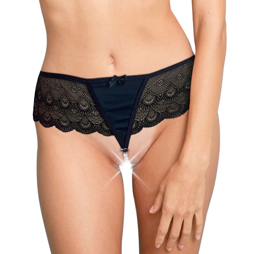 Сексуальні трусики Art of Sex - Lina з перлинами, розмір L-2XL - зображення 1