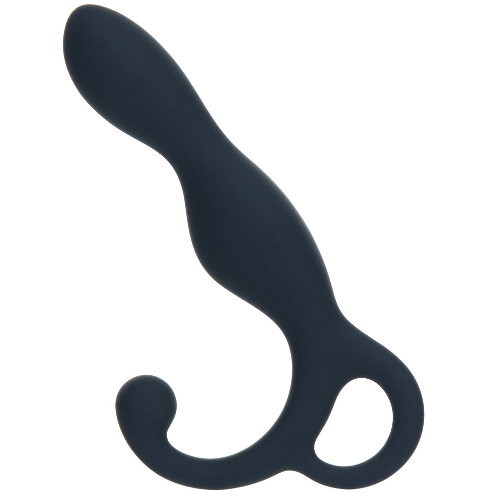 Масажер простати Lux Active LX1 Anal Trainer 5.75″, Dark Blue, віброкуля в комплекті - зображення 1