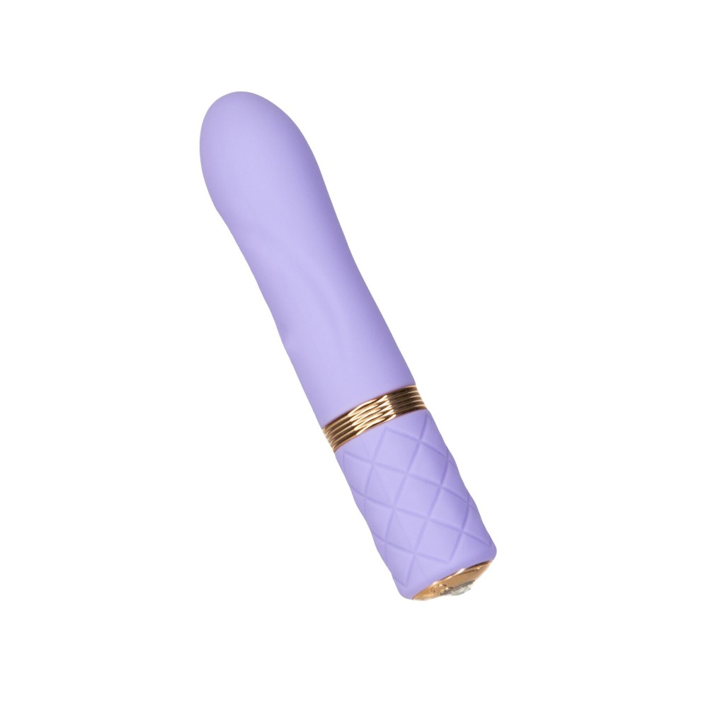 Розкішний вібратор Pillow Talk Flirty Purple Special Edition, Сваровскі, пов’язка на очі+гра - зображення 1