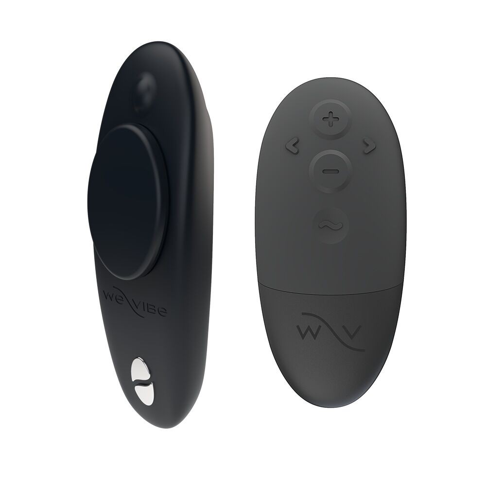 Смарт-вібратор у трусики We-Vibe Moxie+ Satin Black, оновлений пульт ДК - зображення 1