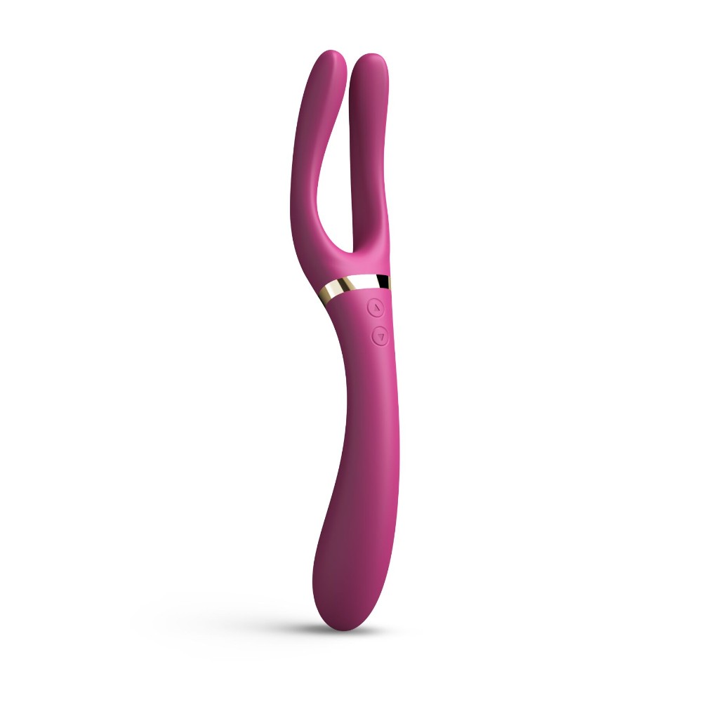 Вібратор-стимулятор Dorcel INFINITE JOY PLUM, багатофункціональний, унісекс - зображення 1