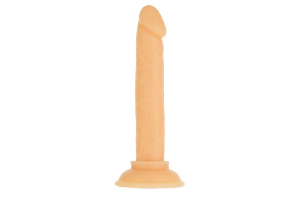 Фалоімітатор ADDICTION Tino 5.25″ Silicone Dildo, присоска, діаметр 1,9 см, віброкуля в подарунок - зображення 1