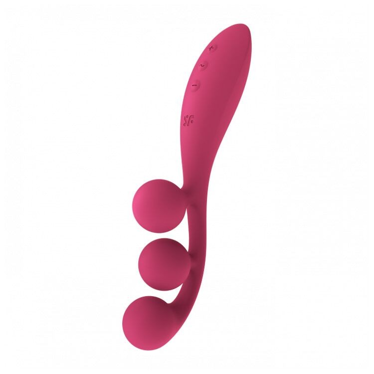 Універсальний вібратор Satisfyer Tri Ball 1, 3 мотори, гнеться - зображення 1
