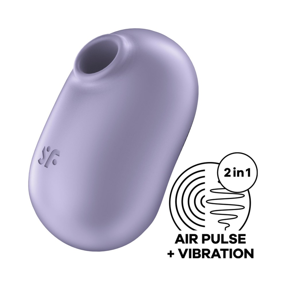 Вакуумний стимулятор із вібрацією Satisfyer Pro To Go 2 Violet - зображення 1