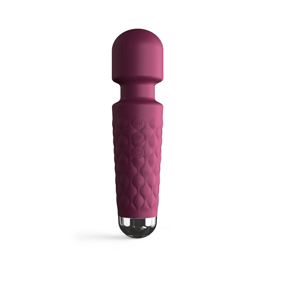Мінівібромасажер Dorcel Wand Mini Wanderful Plum - зображення 1