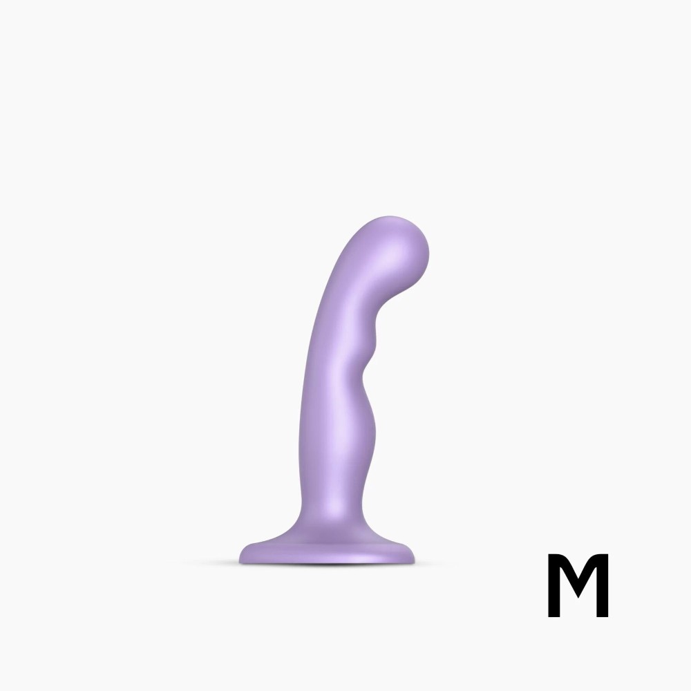 Насадка для страпона Strap-On-Me Dildo Plug P&G Lilas Metallic M - зображення 1