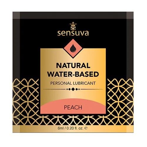 Пробник Sensuva — Natural Water-Based Peach (6 мл) - зображення 1