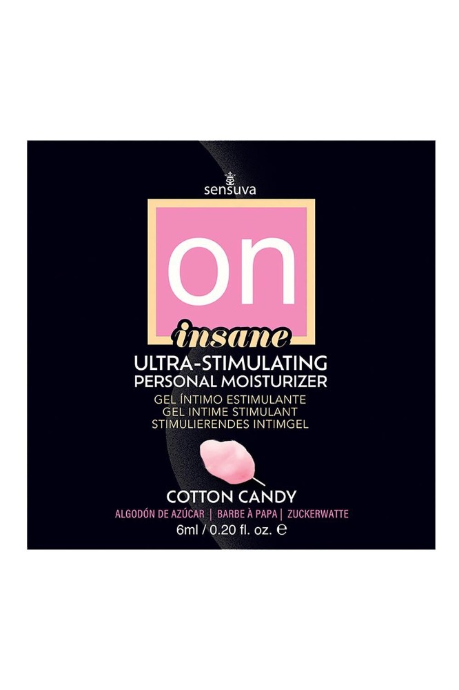 Пробник Sensuva — Ultra-Stimulating On Insane Cotton Candy (6 мл) - зображення 1