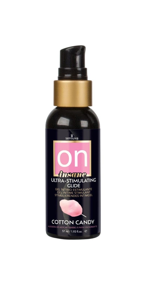 Збуджувальна змазка на гібридній основі Sensuva Ultra-Stimulating On Insane Cotton Candy (57 мл) - зображення 1