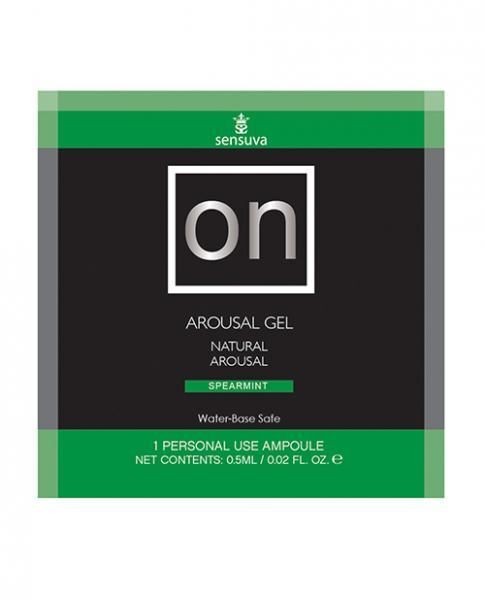 Пробник збуджувального гелю Sensuva — ON Arousal Gel for Her Spearmint (6 мл) - зображення 1