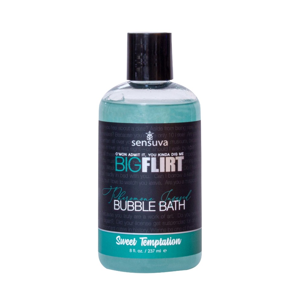 Піна для ванни Sensuva — Big Flirt Pheromone Bubble Bath — Sweet Temptation (237 мл) - зображення 1