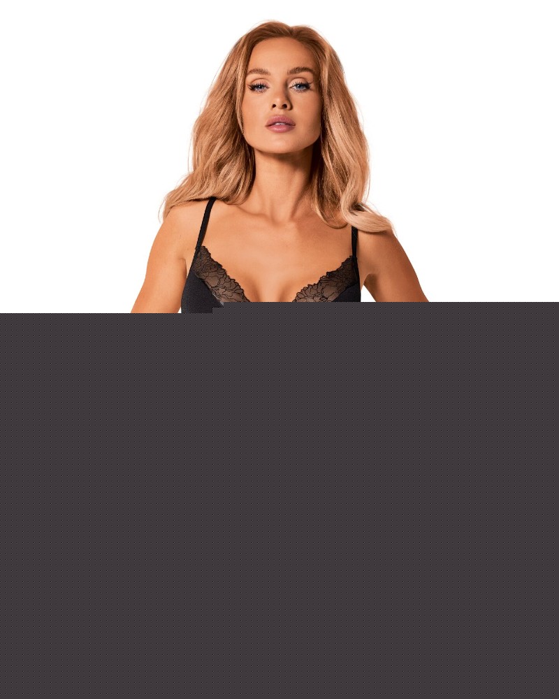 Топ та трусики Obsessive Bella Rou top & panties XL/2XL, топ, трусики - зображення 1