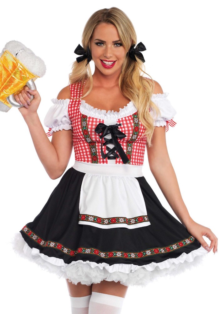 Баварський костюм «Октоберфест» Leg Avenue Beer Garden Babe L - зображення 1