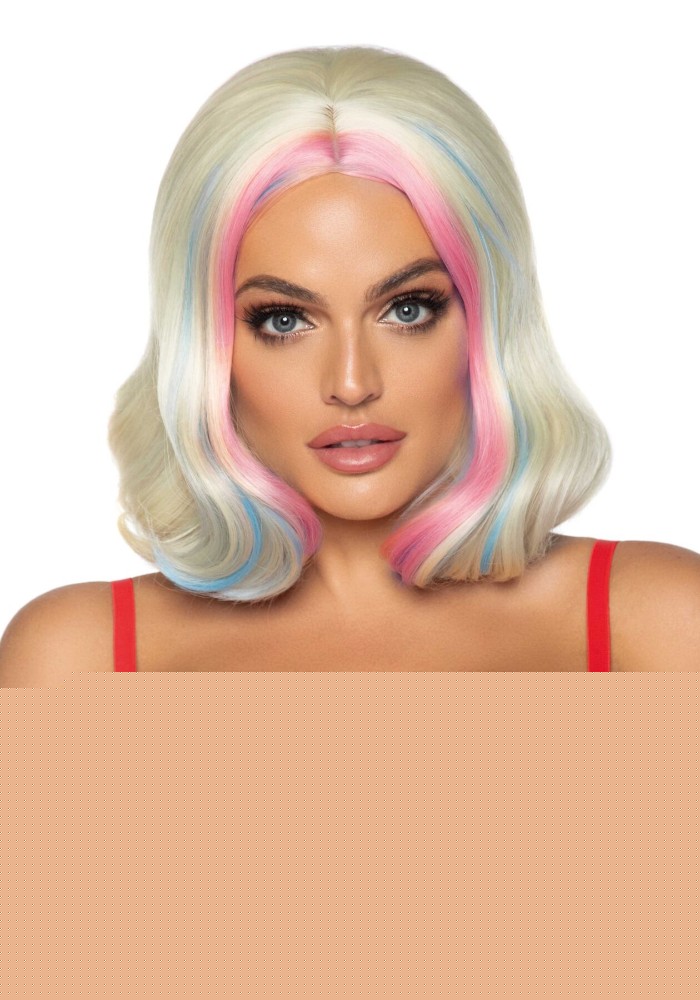 Перука Харлі Квін Leg Avenue Harley wavy bob wig, коротка, 36 см - зображення 1