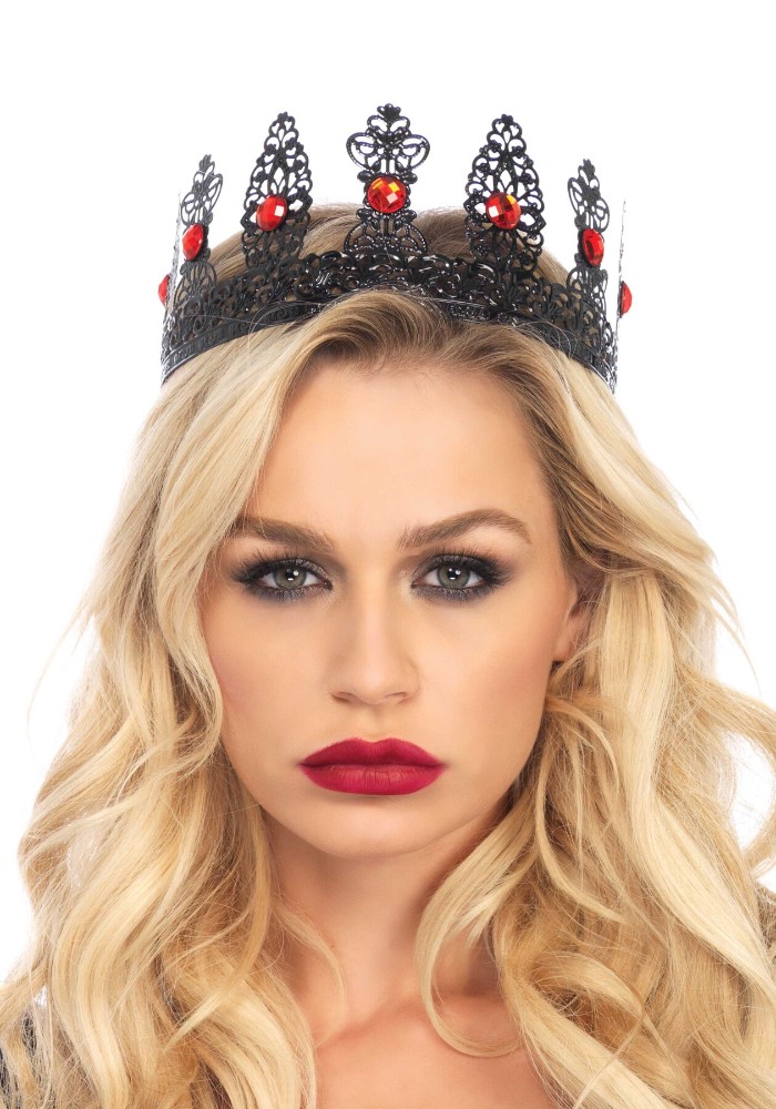 Філігранна корона з камінням Leg Avenue Filigree royal crown, метал - зображення 1