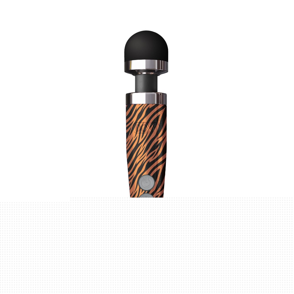 Вібромасажер DOXY Die Cast 3R - TIGER, дуже потужний, перезаряджуваний, металевий корпус - зображення 1