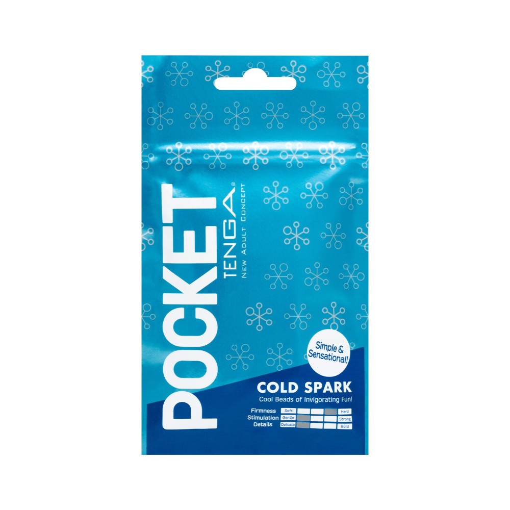Мастурбатор TENGA Pocket Cold Spark - зображення 1