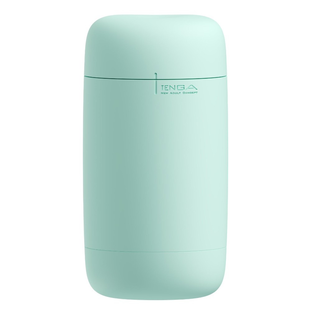 Мастурбатор TENGA PUFFY MINT GREEN, ультрам’який матеріал, багаторазовий, наскрізний - зображення 1