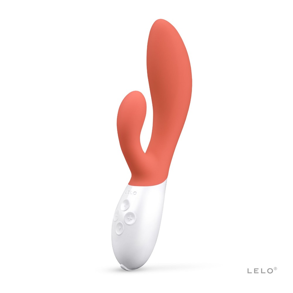 Вібратор-кролик LELO Ina 3 Coral, 10 режимів вібрації, потужний мотор - зображення 1