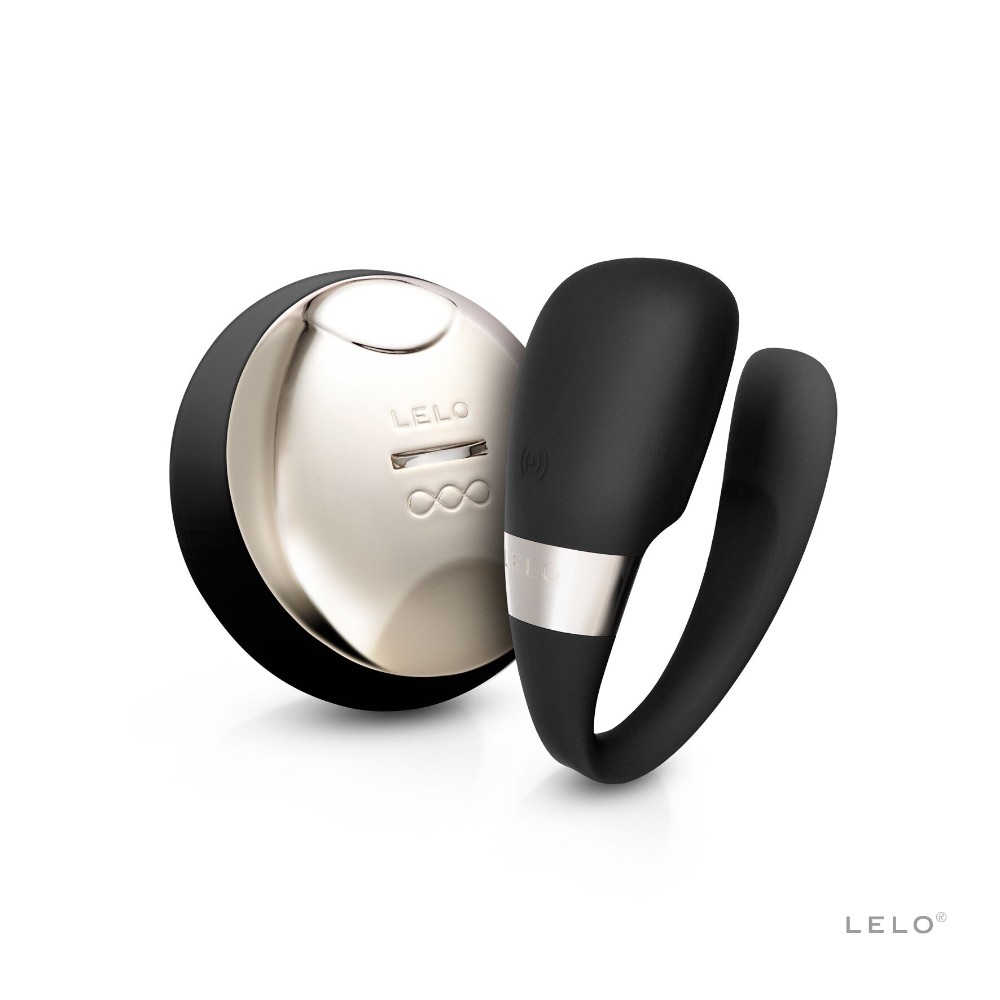Вібратор для пар LELO Tiani 3 Black, 2 мотори, пульт ДК - зображення 1