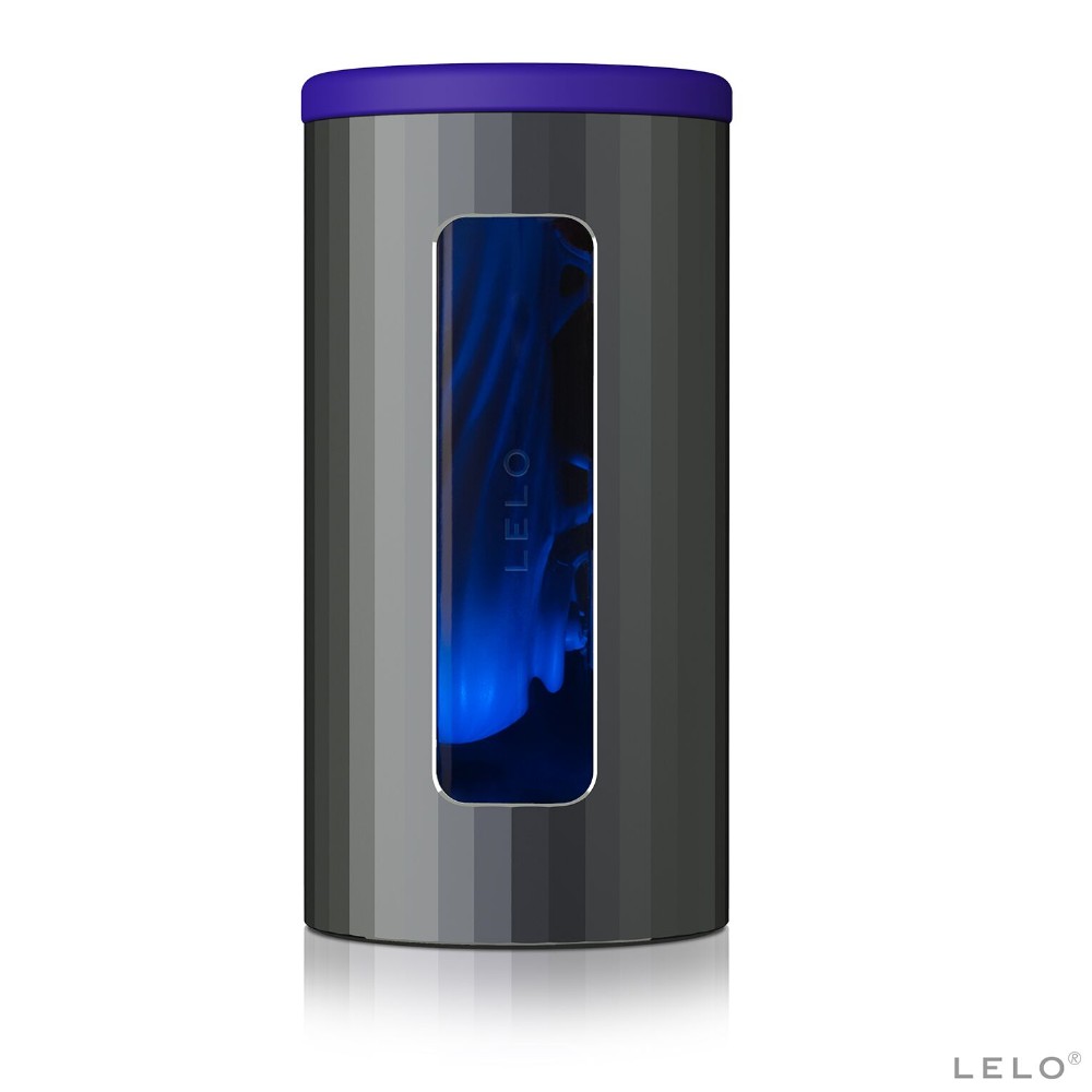 Смарт мастурбатор LELO F1S V2 Blue, вібрації, технологія SENSONIC, гра в застосунку - зображення 1