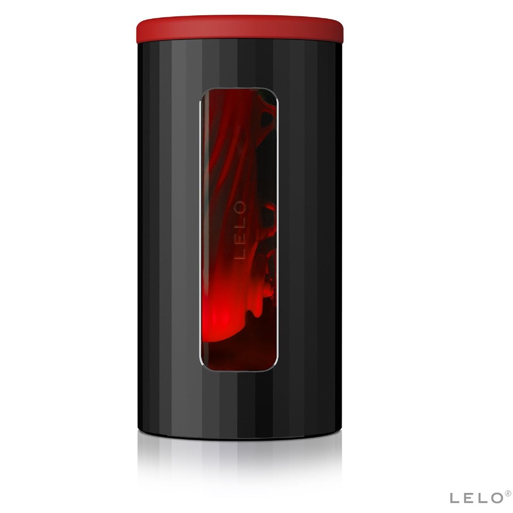 Смарт мастурбатор LELO F1S V2 Red, вібрації, технологія SENSONIC, гра в застосунку - зображення 1