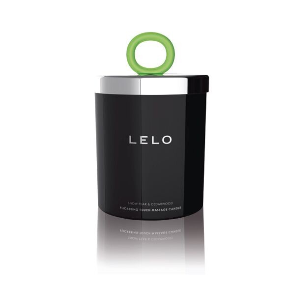 Масажна свічка LELO Massage Candle Snow Pear & Cedarwood, соєвий віск, 36 годин горіння - зображення 1
