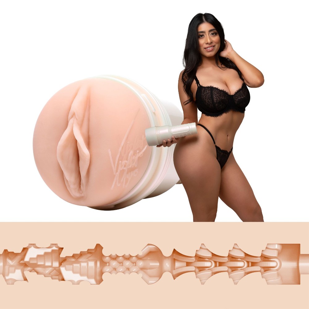 Мастурбатор Fleshlight Girls: Violet Myers – Waifu, зі зліпка вагіни, дуже ніжний - зображення 1