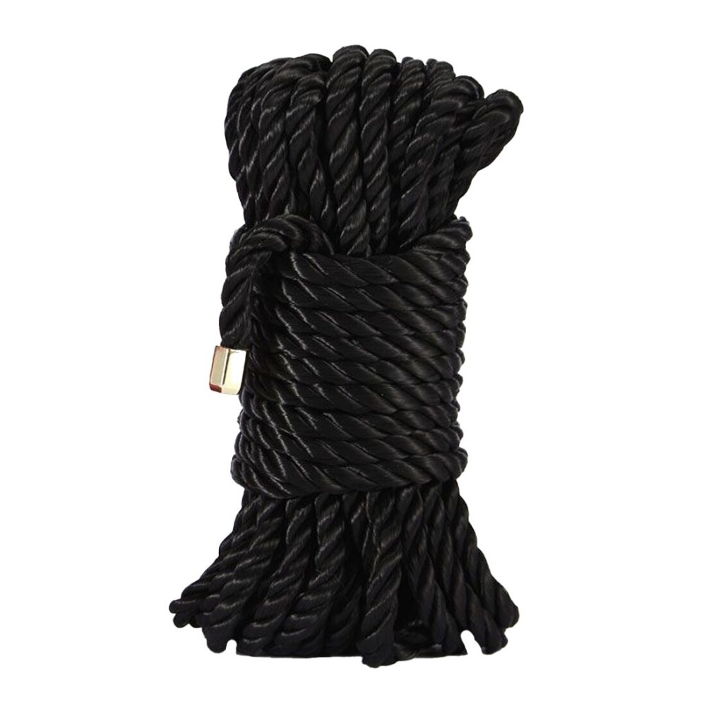 Розкішна мотузка для Шибарі Zalo Bondage Rope Black - зображення 1