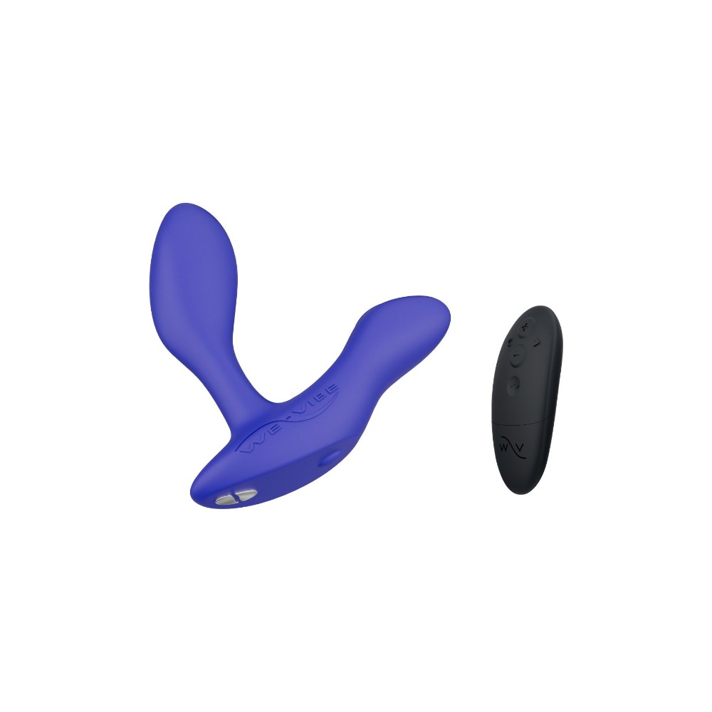 Смарт-вібромасажер простати We-Vibe Vector+ ROYAL BLUE, пульт ДК, регульований кут нахилу - зображення 1