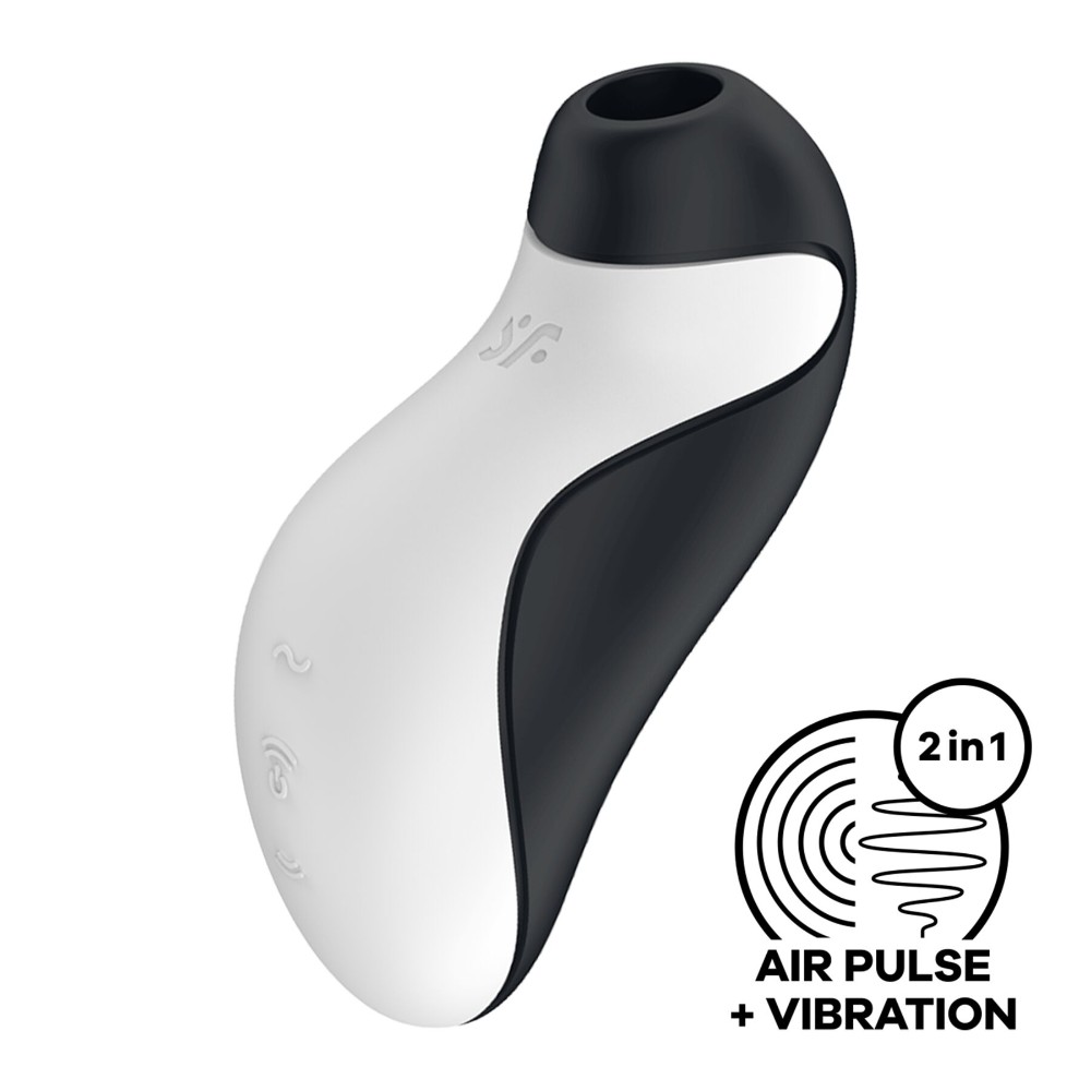 Вакуумний стимулятор з вібрацією Satisfyer Orca - зображення 1