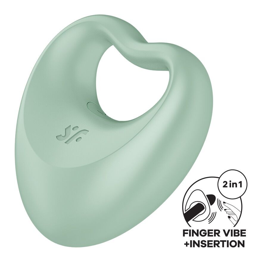 Вібратор на палець та ерекційне кільце 2в1 Satisfyer Perfect Pair 3 - зображення 1