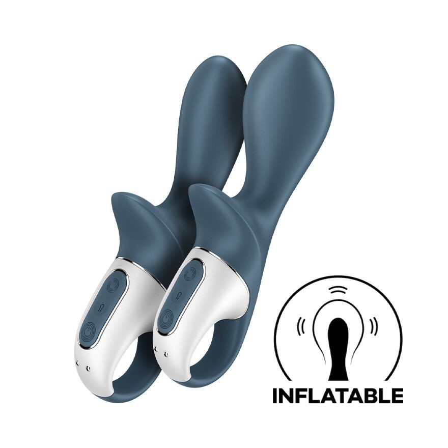Анальний вібратор надувний Satisfyer Air Pump Booty 2 - зображення 1
