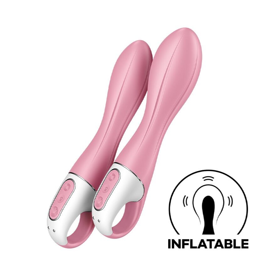 Вібратор точки G надувний Satisfyer Air Pump Vibrator 2 - зображення 1