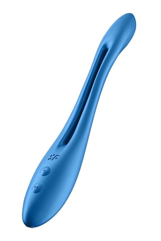 Універсальний гнучкий вібратор для пар Satisfyer Elastic Game Dark Blue - зображення 1