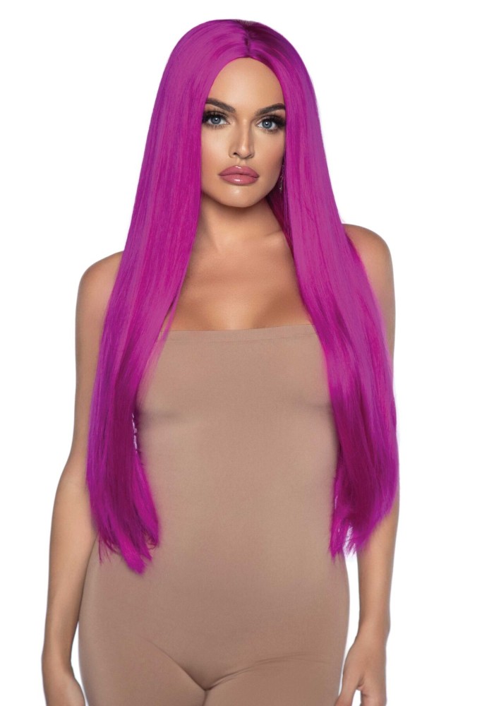 Перука Leg Avenue 33″ Long straight center part wig Raspberry - зображення 1