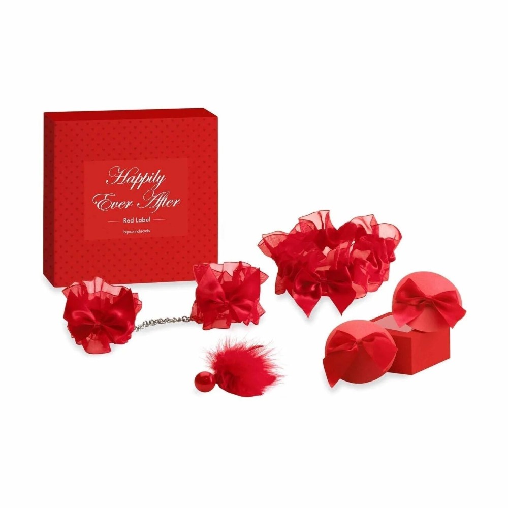 Подарунковий набір Bijoux Indiscrets Happily Ever After, Red Label, 4 аксесуари для задоволення - зображення 1