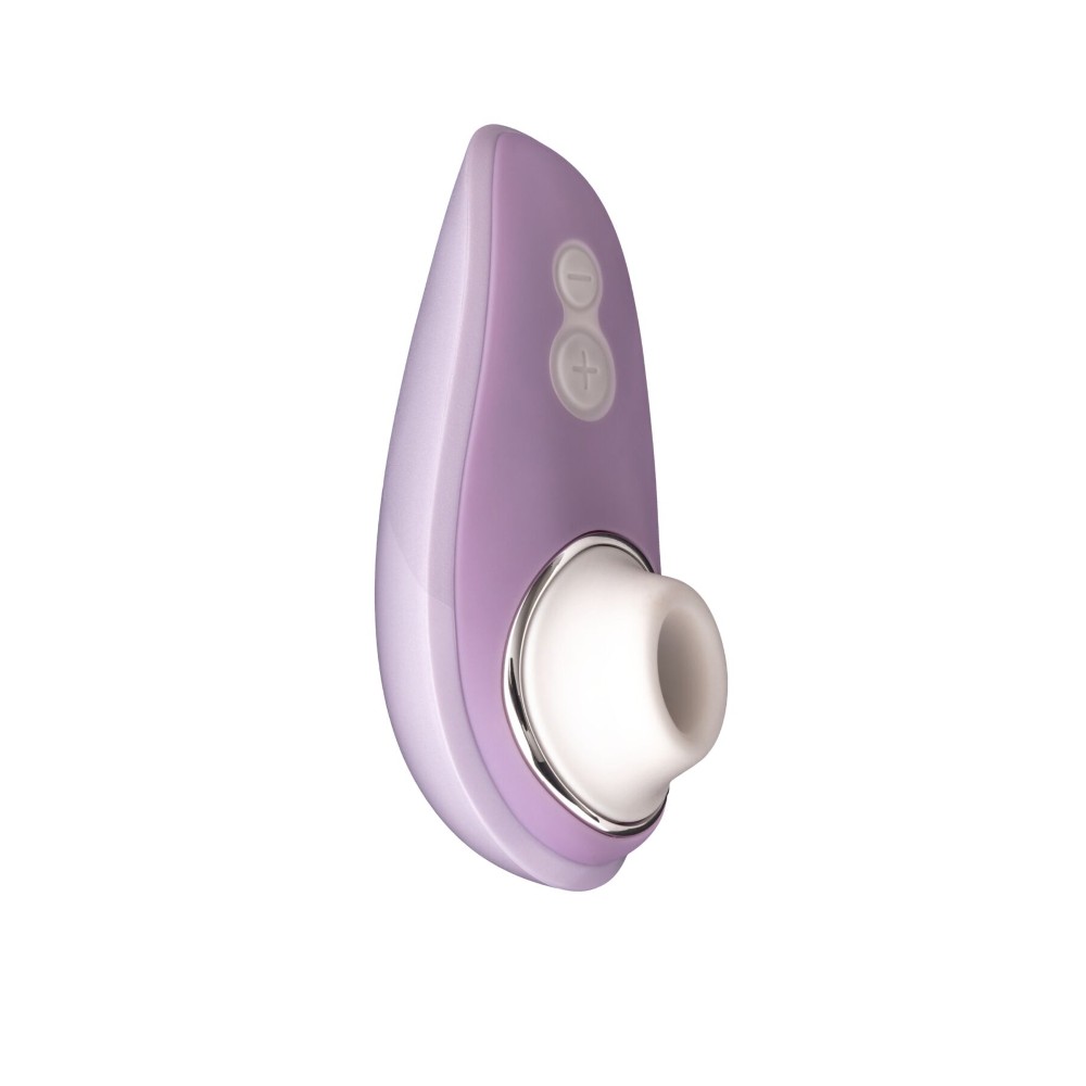 Вакуумний кліторальний стимулятор Womanizer Liberty Lilac, магнітна кришка, 2 насадки - зображення 1