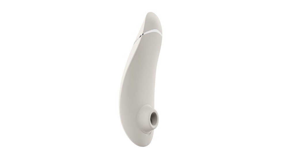 Вакуумний кліторальний стимулятор Womanizer Premium 2 - Grey, функції Autopilot та Smart Silence - зображення 1