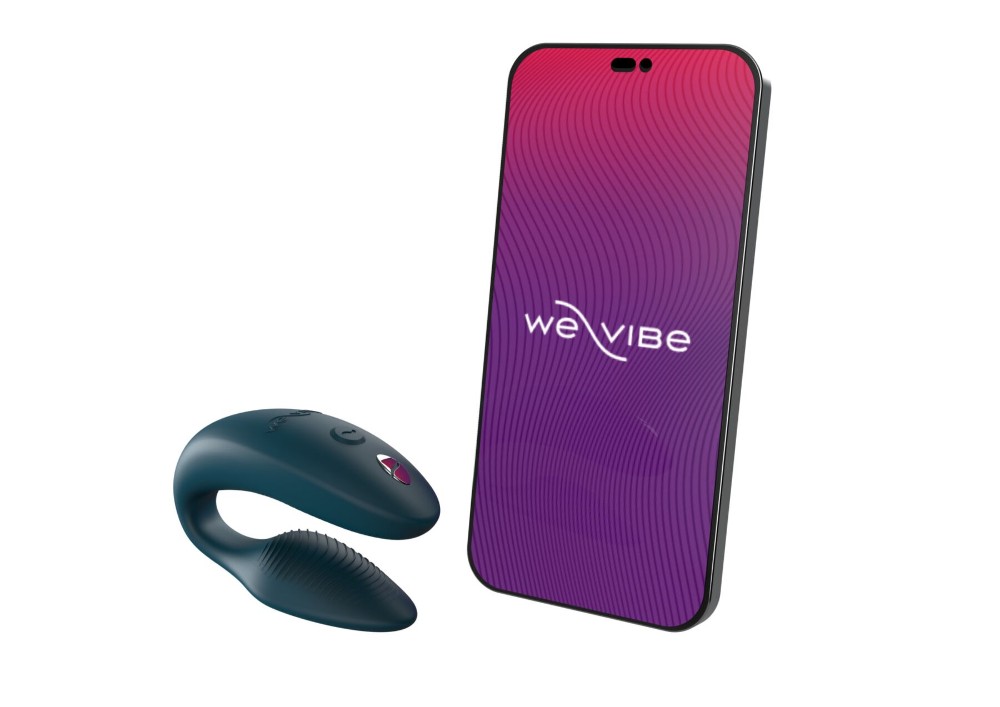 Смарт-вібратор для пар We-Vibe Sync 2 Green Velvet, 10 віброрежимів, пульт ДК - зображення 1